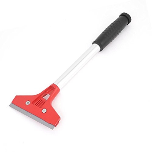 uxcell A14042600ux0015 1 Pack Car Windscreen Cleaner Nonslip Handle Metal Blade Ice Snow Scraper