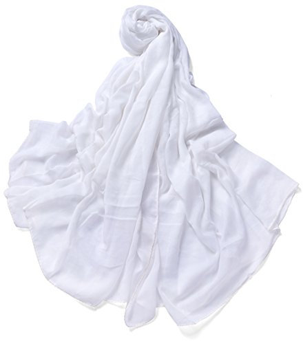 Miobo XXL Damen Stola Schal Unifarbe 220x 140 CM in verschiedenen Farbe aus Viskose 19