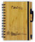 Notizbuch aus Bambus Skyline Mainz