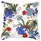 Xmiral Kissenh黮len Gr黱 Pflanze Gedruckte Quadratischer Zierkissenbez黦e 45cm x 45cm mit Versteckter Rei遶erschluss Kissenbez黦e(AI)