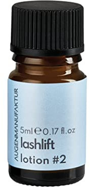 Augenmanufaktur Loción para lifting de pestañas #2 con 5 ml para fijar las pestañas