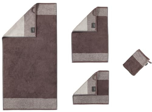 Cawö Handtücher Luxury Home Two-Tone 590 Pepper - 37