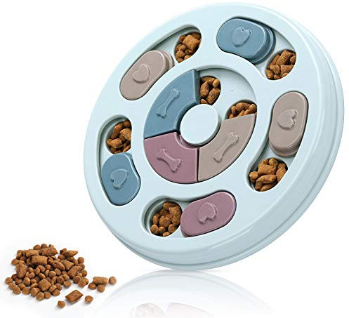 DR CATCH Hund Puzzle Spielzeug Welpen, Puzzle Spiel Spielzeug, Leckerli Spender für Hunde Training Lustige Fütterung