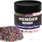 HEMOER 100g Buntes Metallisches Zerkleinertes Glas zum Basteln, 2–4 mm unregelmäßiger Glitzer, Grober Kies, Edelsteine für Nagelkunst, Handyhülle, DIY Vasenfüller, Epoxidschmuck und Heimdekoration