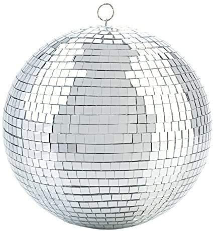 Alytimes Mirror Disco Ball -6-Inch Cool and Fun Silver Hanging Party Disco Ball –Big Party Decorations, Party Design (6 inch)