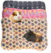 BundleMall 3 Stück Plüschbett für kleine Tiere, warme Flauschige Welpen Fleecedecke, Bettmatte für Meerschweinchen, Hamster, Kätzchen, Kaninchen (klein: 38 x 28 cm, blau+braun+rosa)