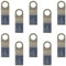10 x SabreCut SC35B_10 35mm Bi-Metall Klingen kompatibel mit Fein SuperCut und Festool Vecturo (nicht StarLock) Oszillierendes Multifunktionswerkzeug Multifunktionswerkzeug-Zubehörset