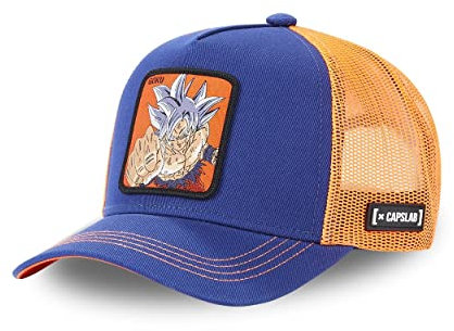 Capslab Goku Dragon Ball Z Orange Trucker Cap - One-Size