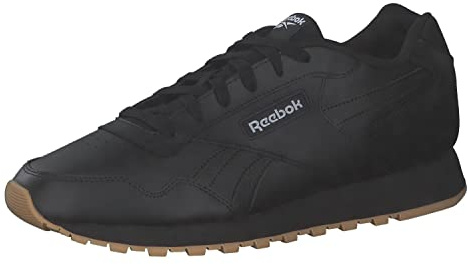 Reebok Men Glide Sneaker, Core Black/FTWR White/Reebok Rubber Gum-01, 10.5