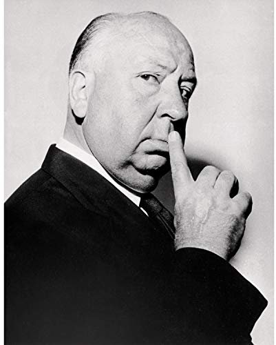Fabulous Plakat Foto von Star berühmten Regisseur Alfred Hitchcock Film Original 1 42x42cm