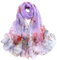 FAIRYGATE Halstuch Damen Seide Chiffon Schal Georgette für Sommer Frühling Mutter Freundin Ehefrau Multifunktional Geschenk 39012