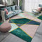 DSHUB Tapis de Salon Grands Tapis Coutures Or Vert Rose Grand pour Salon, Chambre 80 * 160