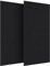 2Pack Anodized Aluminum Sheet 6 x 12 x 1/32(0.0315) Inch Black Anodized Aluminum Metal Plates Engraving Blanks for Laser Engraving, DIY, 0.8MM Thin Decorative Aluminum Metal Sheets for Crafting