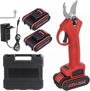 Deals Forbici Per Potatura Elettriche Cesoie 2 Batterie Troncarami 30 mm Giardinaggio Fai Da Te
