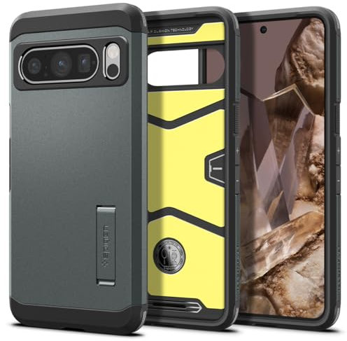 Spigen Tough Armor Case Compatible with Google Pixel 8 Pro - Abyss Green