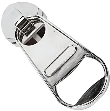 Manueller Dosenöffner, Klassischer Multifunktions-Dosenöffner, Flaschenöffner aus Zinklegierung, Dosenöffner in Reißverschlussform, Magnetischer Kühlschrank, Paste, Heimdekoration Für Familien-Bar-Par