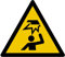 W020 - Gefahr Hindernis in der Höhe - Warnschild - Maße wählbar - Norm ISO 7010