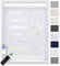 EFIXS Doppelrollo mit Kassette 80 x 175 cm (BxH) in Weiss/Duo Rollo mit Premium-Unterschiene/Doppelrollo zum Bohren in den Breiten 40-220 cm
