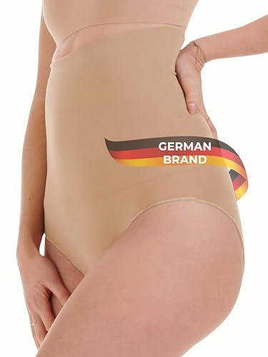TONEST Shapewear Donna - Mutande Modellanti - Vita Alta - Intimo Snellente - Slip Contenitivo - Guaina Pancia Piatta - Figura Formante - 1100-MS-CC