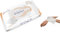 Omnitex Lot de 10 gants de toilette humides sans rinçage Passent au micro-ondes | Avec crème barrière diméthicone Aloe Vera et vitamines | Lingettes d'incontinence en forme de gant rectangulaire |