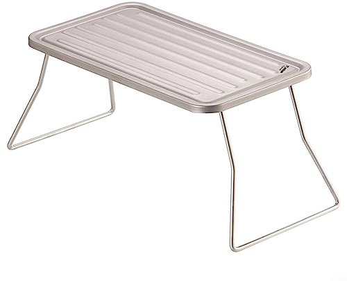 Portable Titanium Grill Grate for Camping BBQ, Foldable & Lightweight, Ideal for Hiking Picnic