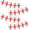 2024 England Flags, 2024 Flag Bunting St Georges Flag England Football Party Decorations