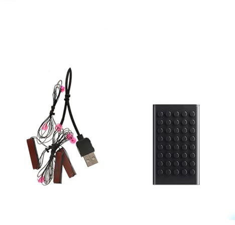 MENZAVA Kit di Illuminazione a LED Compatibile con LEGO 10311 Orchidea Botanical Collection Modello da Costruire - Set di luci per a LED Il Modello (Non includere Il Modello)