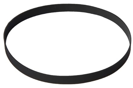 Durable Rubber Turntable Belt Replacement Smooth Quiet Operation Recorder Rubber Belt Repair Belt Driven Turntable