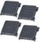 SPARES2GO Odour Carbon Filters for Liebherr Fridge Freezer (Pack of 4)