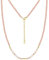 HeyMeili Collana girocollo di perle barocche e opale rosa in argento placcato oro per donna gioielli collane regolabile festa regalo