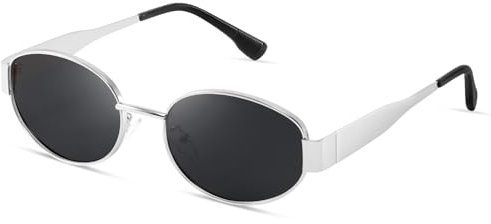 kunchu Sonnenbrille-Damen-Polarisiert-Unisex-Herren-Gold-Metal-Retro-Oval-Trendy-Sonnenbrillen-Vintage-Uv400-Classic-Ultraleicht-Schutz,Geeignet FüR Camping-fotografie-Outdoor-Geschenke für frauen-7
