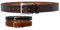 Weinmann® Gürtel Herren Buffalo Belt – 100% Büffelleder, dicker Ledergürtel, schicker Jeansgürtel – Breite 3,5 cm – Made in Germany, Dunkelbraun