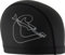 CRESSI Senna Swim cap Coated, Cuffia da Nuoto Rivestita in PU Unisex Adulto, Nero/Bianco, Taglia Unica