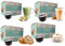 Caffè Vulcanus - 60 capsules - Mélange de saveurs : Cappuccino, Caramel, Pistache et Biscuit - Capsules compatibles avec Nescafé Dolce Gusto