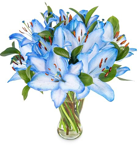 Vibrant Fresh Ocean Lilies Bouquet: Delivered for Birthdays & All Occasions!