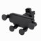 Générique Support Téléphone Voiture - Fixation sur Grille d'aération - Rotation 360° - Compatible Tous Smartphones - Système de Maintien Intelligent - Installation Rapide