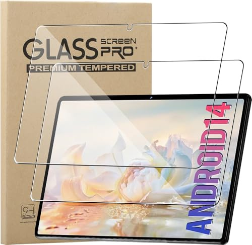 KZIOACSH 2 Pack Screen Protector for Acer Gadget E10 ETPad 10.95 Inch, Ultra Clear 9H Hardness Touch Sensitive Anti-Scratch Anti-Fingerprint Protective Tempered Glass Screen Guard