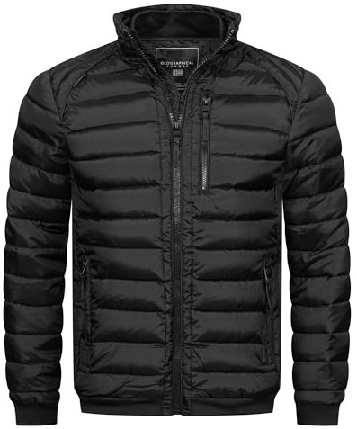 Geographical Norway Herren Herbst Winter Jacke Übergangsjacke Steppjacke Leicht Outdoor