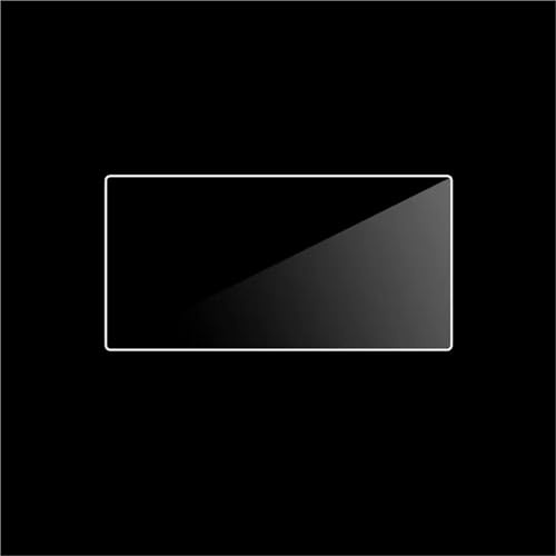 URAGER Bildschirmfilm Schutzfolie Universal 7 Gehärtetem Glas Screen Protector Film Für Auto Radio Gps Navigation DVD Stereo Radio(150x90mm)