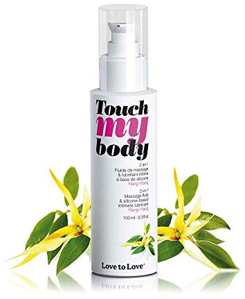 LOVE TO LOVE Touch My Body, Massageöl & Gleitgel, Ylang-Ylang, 100 ml