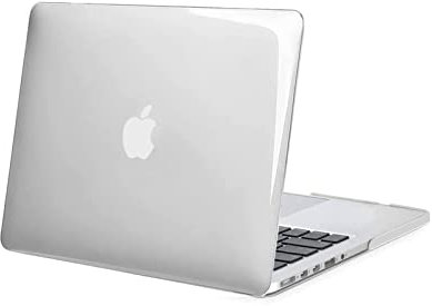 MOSISO Custodia Compatibile con MacBook Pro 13 Pollici Cover 2015 2014 2013 2012 A1502 A1425 Versione Precedente con Display Retina,Plastica Protettiva Rigida Case, Cristallino