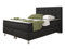 Inter Boxspringbett Köln 140x200 Webstoff Schwarz