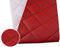Kunstleder Gesteppt Möbel Textil Meterware Polster Stoff PU - Möbelstoff (Rot 960)