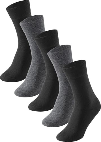 Schiesser Herren Multipack 5 Pack Herrensocken Strümpfe Socken, Sortiert 5, 43-46 EU