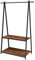 IBUYKE Garderobenständer, Kleiderständer mit Kleiderstange, 103x45x150 cm, Industrie-Design, Garderobe 2 Ablagen, für Schuhe, Hüte, Schals, Flur Wohnzimmer, Gästezimmer, Schlafzimmer, Büro TMJ082H