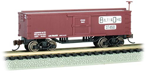 Spur N - Bachmann Old-Time Wood Boxcar Baltimore & Ohio