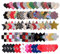 Ypser Lot de 43 paires de cache-tétons jetables en satin pour femme, 80 paires Mix1, Taille unique