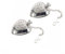 Alnicov 2Pcs Stainless Steel Heart-shaped Tea Balls,1.5 Inch Tea Infuser Strainers with Rope Chain,Reusable Mesh Hot Tea Infuser for Tea