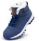 Bambini Stivali Neve Ragazze Stivaletti Ragazzi Comodi Caldi e Antiscivolo Scarpe Invernali Stivaletto Boots Blu Gr.28