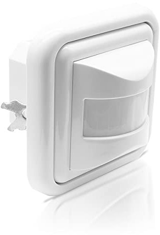 Infrarot Wandeinbau Bewegungsmelder 160° für UP-Dosen Ø 60mm / Ø 68mm Reichweite bis 9 Meter Wandeinbau-Bewegungsmelder Bewegungssensor für den Innenbereich IP20